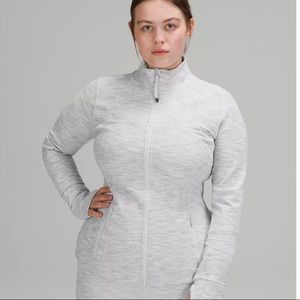Lululemon Define Jacket - grey striped